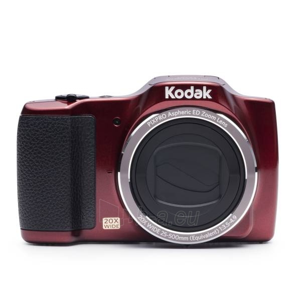 Digital camera Kodak FZ201 Red paveikslėlis 1 iš 4