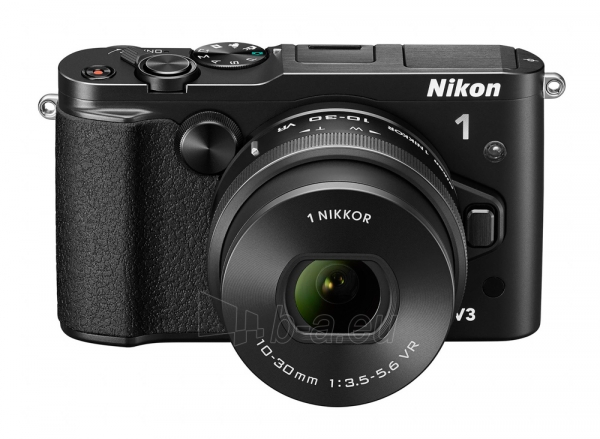 Fotoaparatas Nikon 1 V3 Kit 10-30 mm Black paveikslėlis 2 iš 5