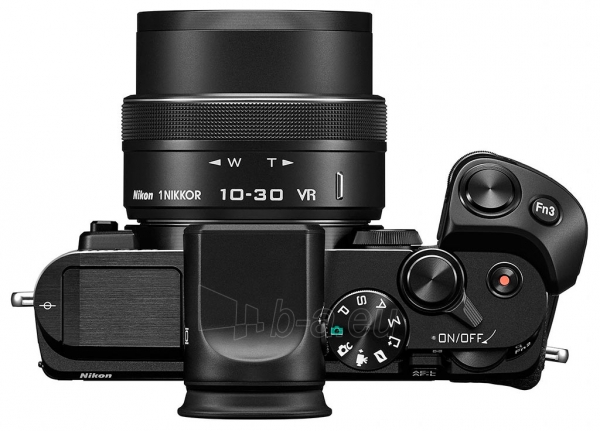 Fotoaparatas Nikon 1 V3 Kit 10-30 mm Black paveikslėlis 4 iš 5