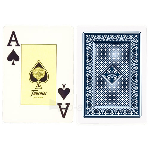 Fournier 818 pokerio kortos (Mėlyna) paveikslėlis 1 iš 3
