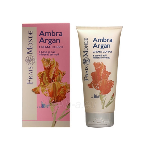 Frais Monde Ambra Argan Body Cream Cosmetic 200ml paveikslėlis 1 iš 1
