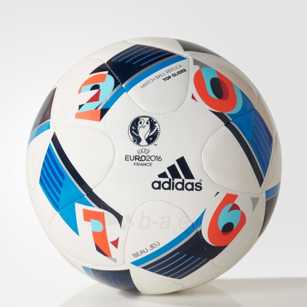 Futbolo kamuolys adidas Beau JEU EU RO 2016 GLIDER paveikslėlis 1 iš 1