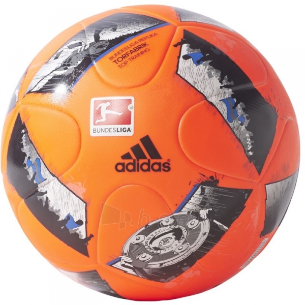 Futbolo kamuolys adidas Bundesliga Torfabrik Top Training paveikslėlis 1 iš 3