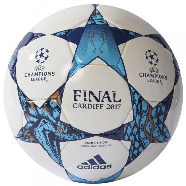 Futbolo kamuolys adidas Champions League Finale 17 Cardiff Competition paveikslėlis 1 iš 3