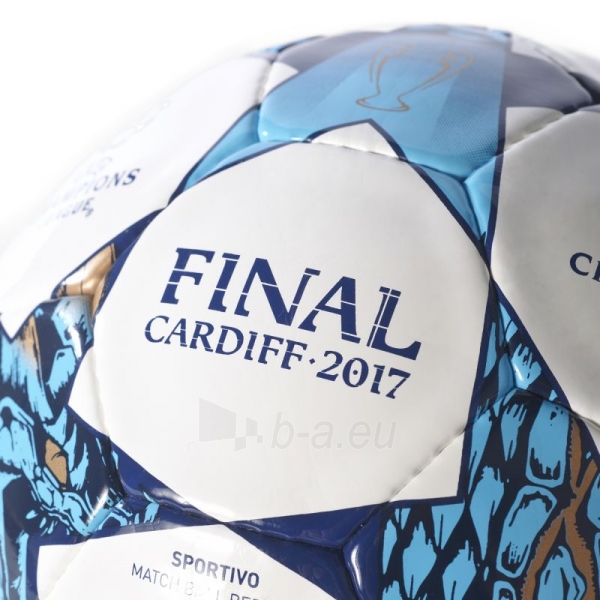 Futbolo kamuolys adidas Champions League Finale 17 Cardiff Sportivo paveikslėlis 2 iš 3