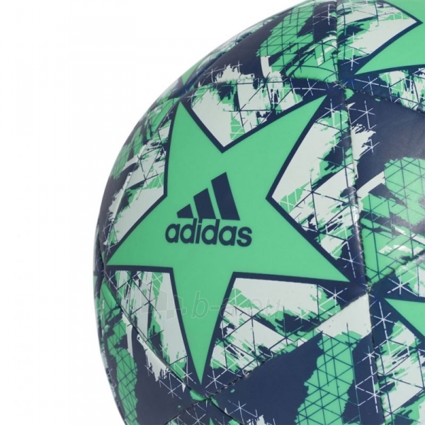Futbolo kamuolys adidas FINAL 17 CAPITANO REAL MADRYT BS3448 white-blue-black paveikslėlis 3 iš 5
