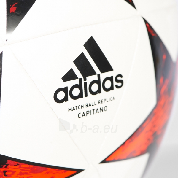 Futbolo kamuolys adidas FINALE 17 CAPITANO BP7784 paveikslėlis 5 iš 5