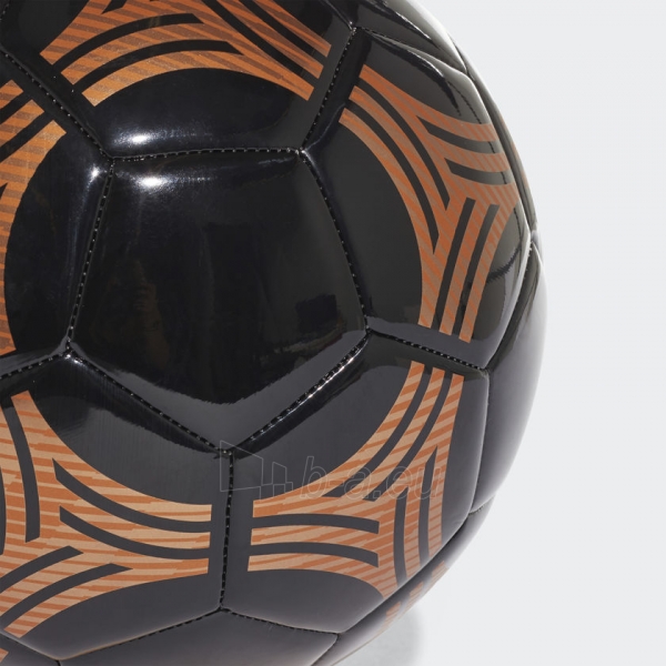 Futbolo kamuolys adidas TANGO STREET GLIDER CE9975 juoda-oranžinė paveikslėlis 4 iš 5