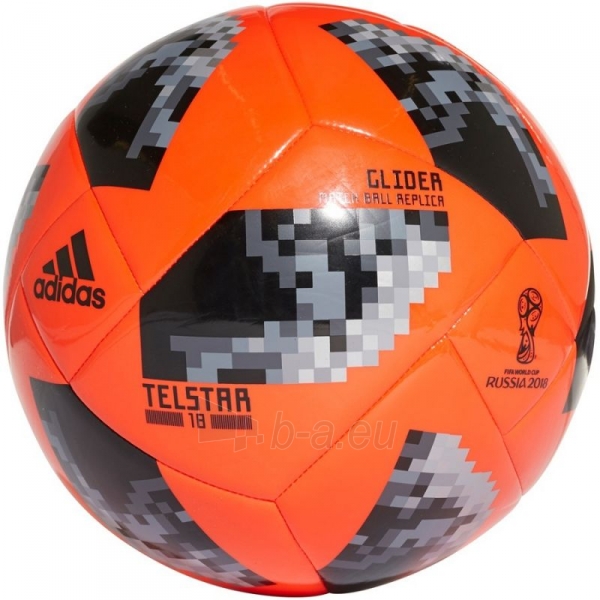 Futbolo kamuolys adidas Telstar World Cup 2018 Glider CE8098 paveikslėlis 1 iš 3