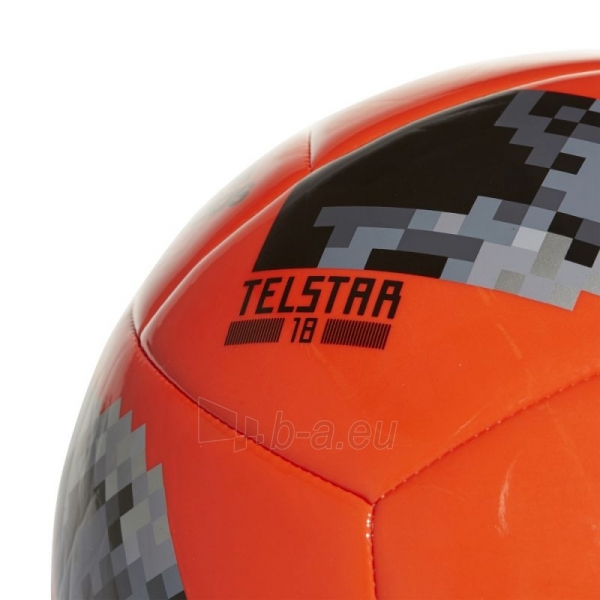 Futbolo kamuolys adidas Telstar World Cup 2018 Glider CE8098 paveikslėlis 3 iš 3