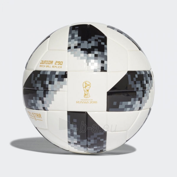 Futbolo kamuolys adidas WORLD CUP 2018 J290 CE8147 #4 paveikslėlis 2 iš 5