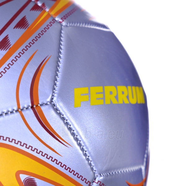 Futbolo kamuolys Ferrum mėlyna/oranžinė paveikslėlis 4 iš 7