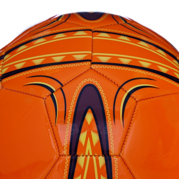Futbolo kamuolys Ferrum oranžinis/juodas paveikslėlis 6 iš 7