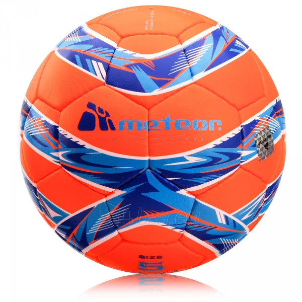 Futbolo kamuolys Meteor 360 Mat, oranžinis paveikslėlis 1 iš 2