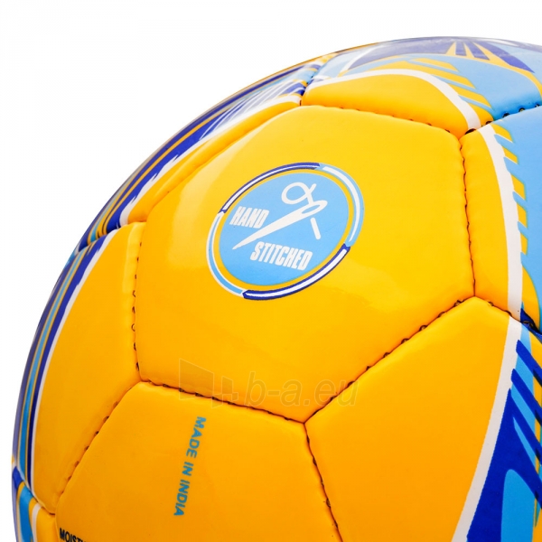 Futbolo kamuolys Meteor 360 SHINY, geltonas paveikslėlis 2 iš 5