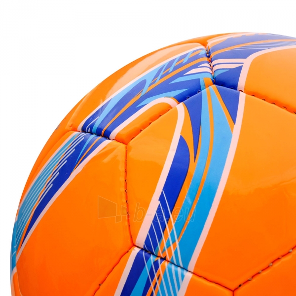 Futbolo kamuolys Meteor 360 SHINY, oranžinis paveikslėlis 3 iš 3