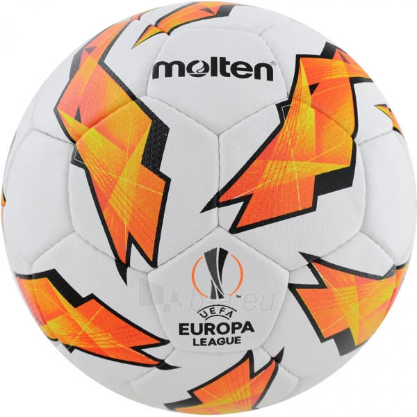 Futbolo kamuolys Molten Replika UEFA Europa League F5U2810-G18 paveikslėlis 1 iš 3