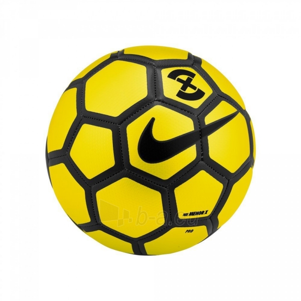 Futbolo kamuolys NIKE 4 MENOR X SC3039-731/PRO geltona/juoda paveikslėlis 1 iš 1
