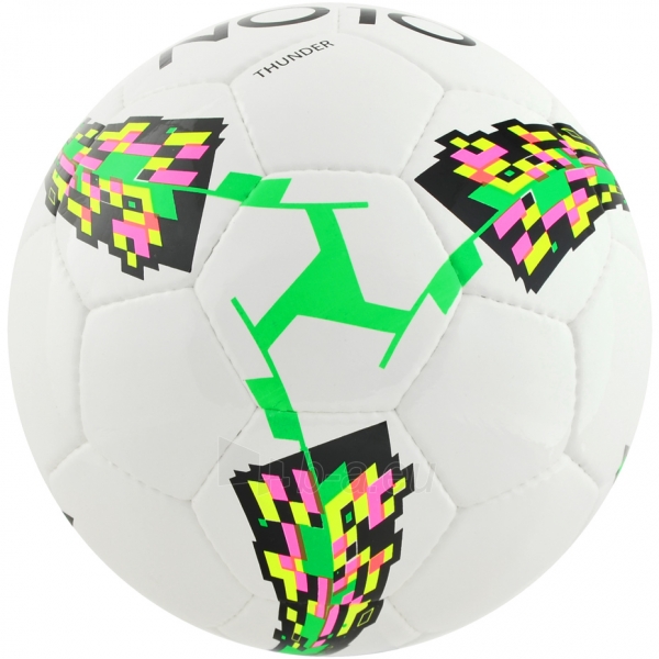 Futbolo kamuolys NO10 THUNDER-B 56009-B paveikslėlis 3 iš 3