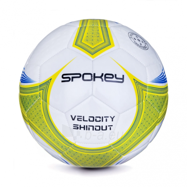 Futbolo kamuolys VELOCITY SHINOUT balta/geltona paveikslėlis 1 iš 7
