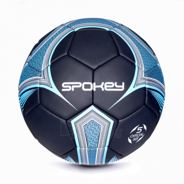 Futbolo kamuolys VELOCITY SPEAR juoda/mėlyna paveikslėlis 2 iš 7