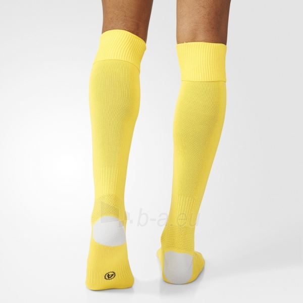 Futbolo kojinės Adidas Milano 16 AJ5909, geltonos, Dydis 37-39 paveikslėlis 2 iš 3