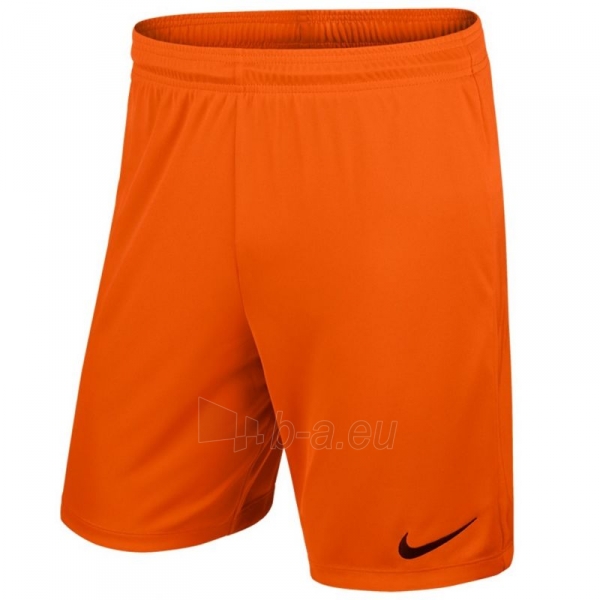 Futbolo šortai Nike PARK II oranžinis paveikslėlis 1 iš 2