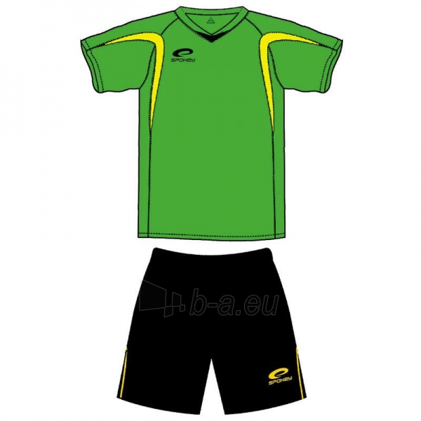 Futbolo uniforma SHANK dydis S žalia/juoda paveikslėlis 1 iš 1