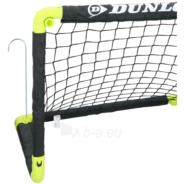 Futbolo vartai su tinklu Dunlop, 50x44x44cm paveikslėlis 3 iš 5