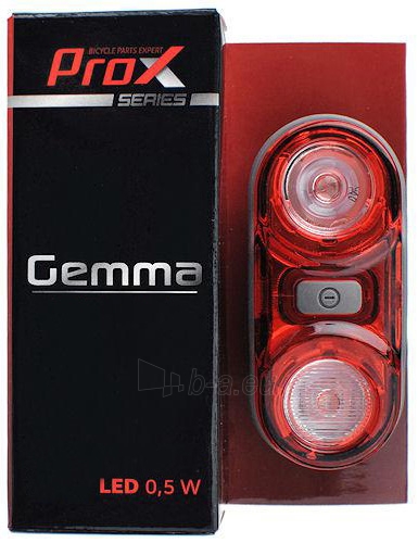 Galinė lempa ProX Gemma 2x0.5W LED su elementais paveikslėlis 3 iš 3