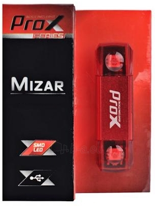 Galinė lempa ProX Mizar 2xSMD LED 30Lm USB paveikslėlis 2 iš 3