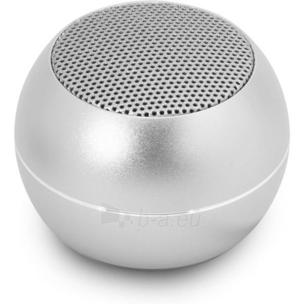 Garso kolonėlė Guess Mini Bluetooth Speaker 3W 4H Silver paveikslėlis 2 iš 4