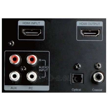 Garso kolonėlė Microlab SOLO9C 2.0 Speakers / 140W RMS (70W+70W)/ Remote Control/ Dual Digital (Optical, Coaxial), Dual Analogue (RCA) and HDMI Audio Inputs/ Philips TDA8920 Class-D Amplifier paveikslėlis 4 iš 4