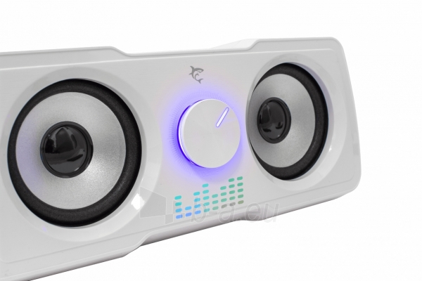 Audio speaker White Shark GSP-968 Mood RGB Gaming 2.2 Speaker System white paveikslėlis 3 iš 5