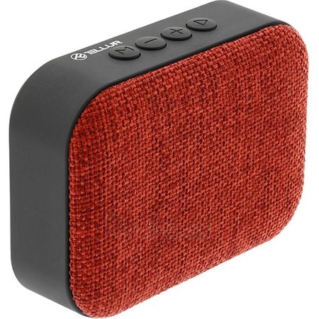 Audio speakers Tellur Bluetooth Speaker Callisto red paveikslėlis 2 iš 6