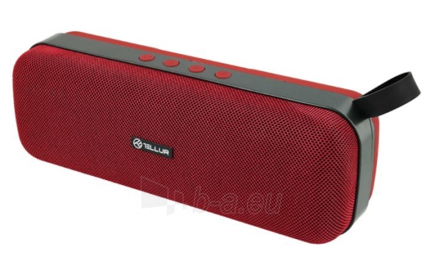 Garso kolonėlės Tellur Bluetooth Speaker Loop 10W red paveikslėlis 1 iš 4