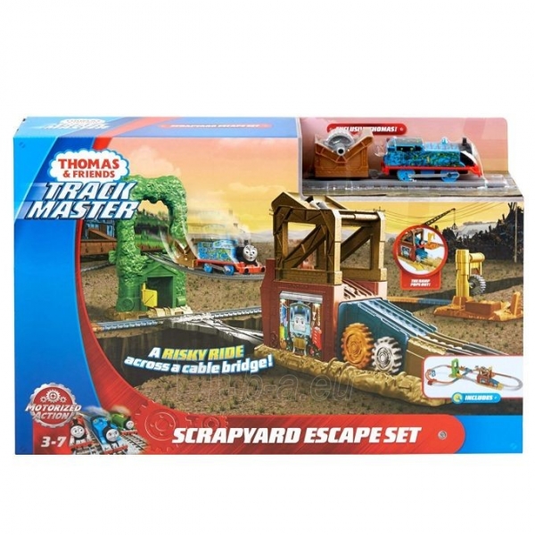 Geležinkelis FBK08 Thomas and Friends - Scrapyard Escape Set - Trackmaster Revolution Mattel paveikslėlis 4 iš 6