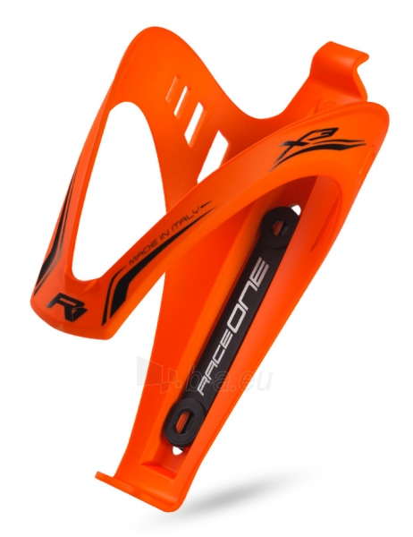 Gertuvės laikiklis RaceOne X3 RACE Rubberized orange / paveikslėlis 1 iš 1
