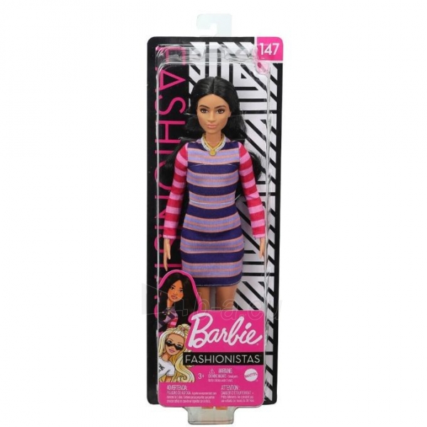 Lėlė Barbie Fashionistas 147 GHW61 MATTEL paveikslėlis 4 iš 6
