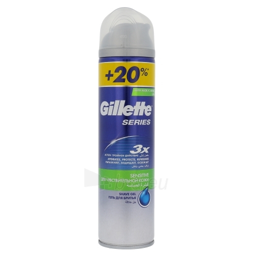 Gillette Series Sensitive Shave Gel Cosmetic 240ml paveikslėlis 1 iš 1