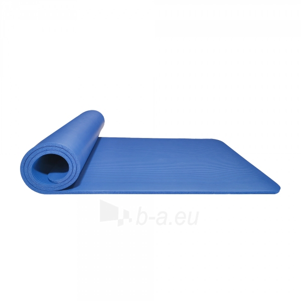 Gimnastikos/jogos kilimėlis NBR KP-186 Mėlynas paveikslėlis 2 iš 6