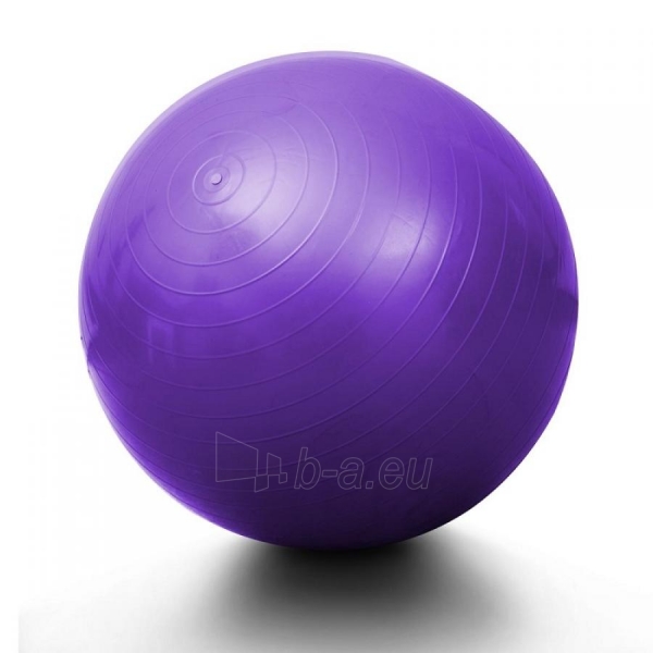 Gimnastikos kamuolys 55cm (Fitball fitnesam) paveikslėlis 4 iš 5