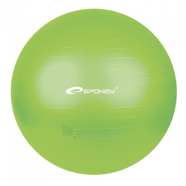 Gimnastikos kamuolys FITBALL žalias 55 cm paveikslėlis 1 iš 4