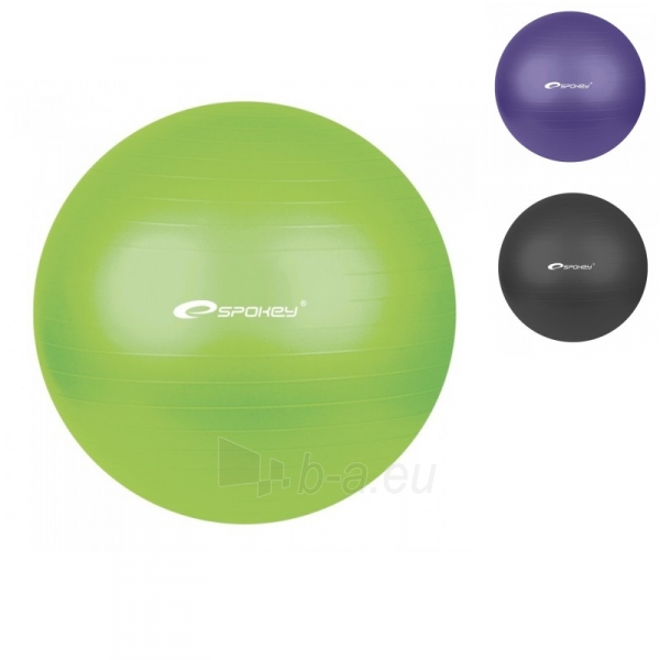Gimnastikos kamuolys FITBALL žalias 55 cm paveikslėlis 3 iš 4