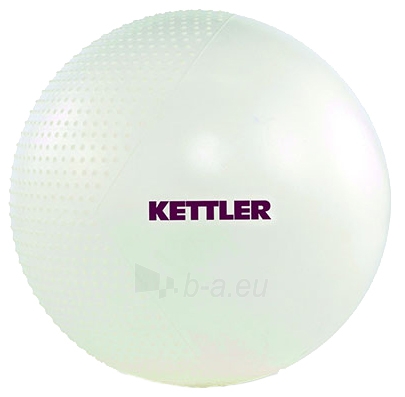 Gimnastikos kamuolys Kettler GYMNASTICS BALL 65cm, baltas paveikslėlis 1 iš 1