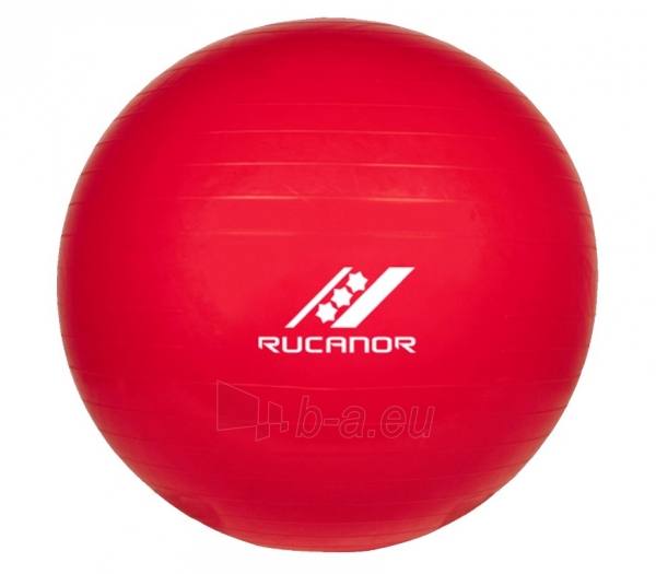Gimnastikos kamuolys Rucanor 75cm red paveikslėlis 1 iš 1