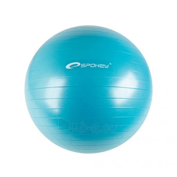 Gimnastikos kamuolys Spokey FITBALL II Blue, 75 cm paveikslėlis 1 iš 1