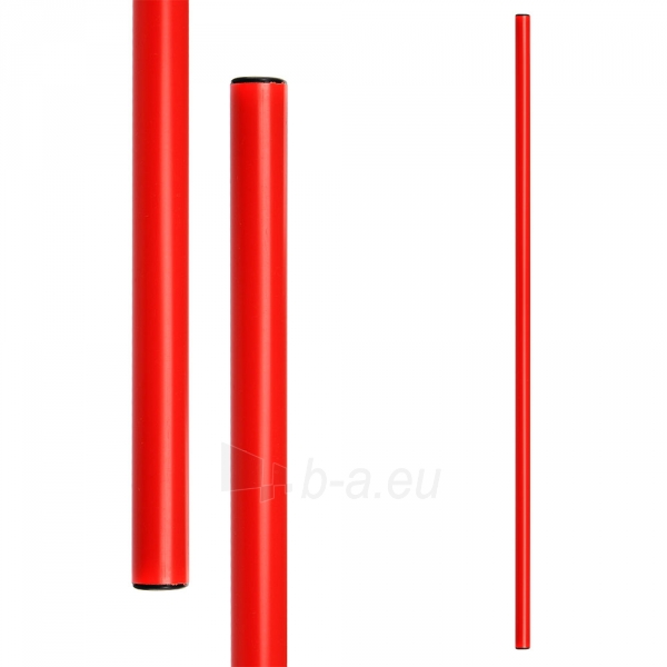 Gimnastikos lazdos METEOR 100 cm 10 vnt. raudona paveikslėlis 1 iš 3