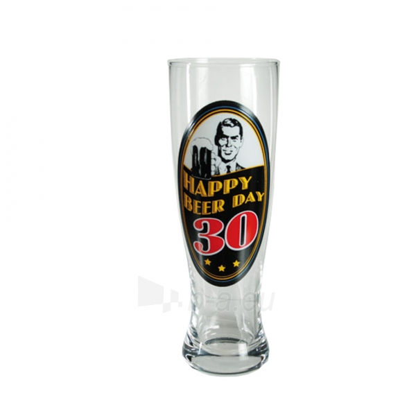Gimtadienio alaus bokalas ,,Happy Birthday Beer paveikslėlis 3 iš 7