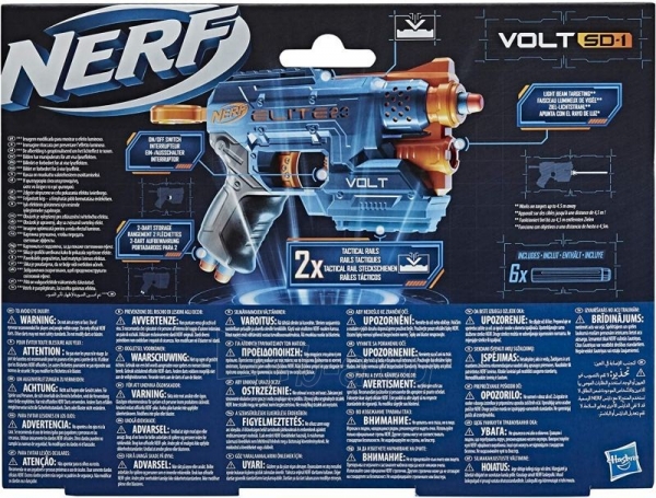Žaislinis ginklas NERF ELITE 2.0 VOLT SD-1 E9952 paveikslėlis 3 iš 3